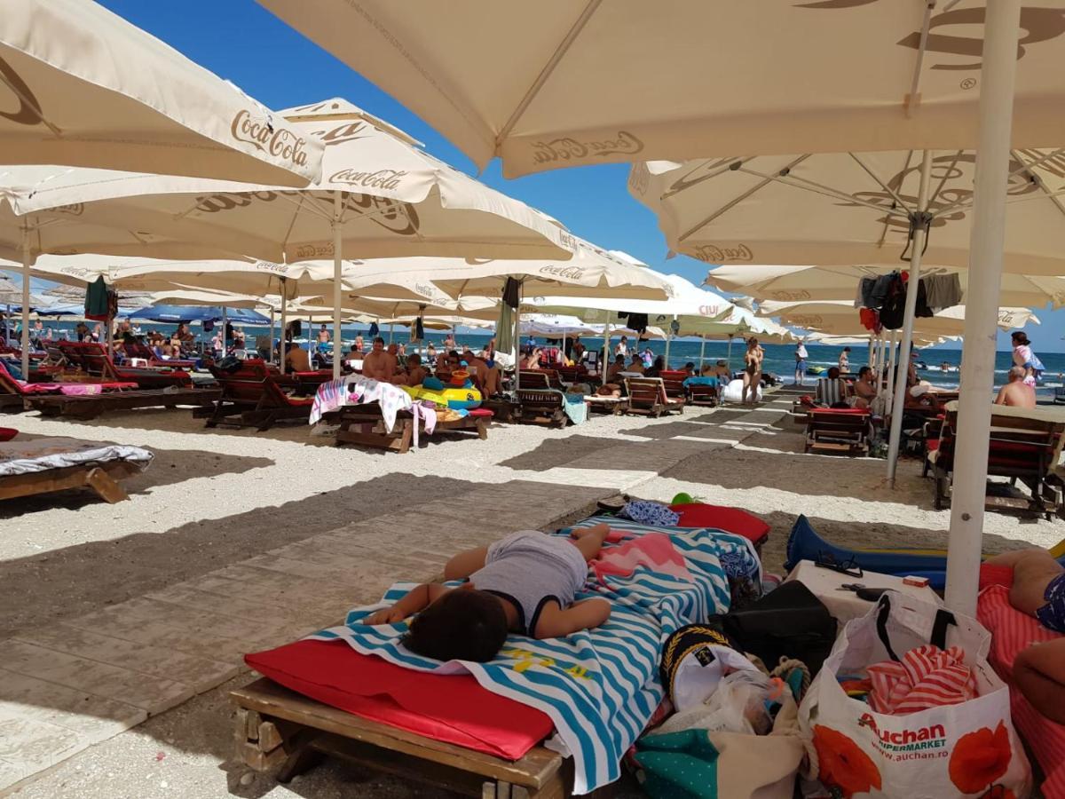 Eros Beach Resort Năvodari Kültér fotó