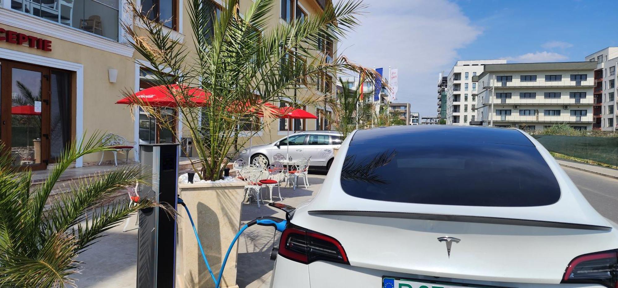 Eros Beach Resort Năvodari Kültér fotó